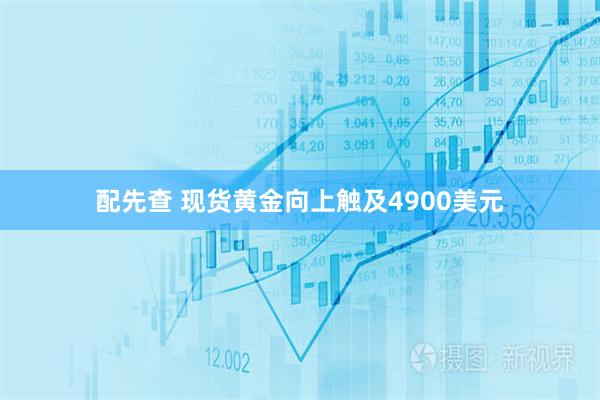 配先查 现货黄金向上触及4900美元