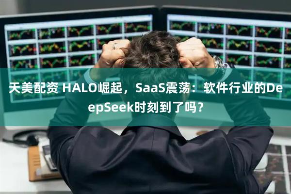 天美配资 HALO崛起，SaaS震荡：软件行业的DeepSeek时刻到了吗？