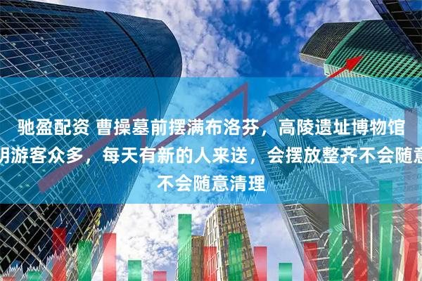 驰盈配资 曹操墓前摆满布洛芬,高陵遗址博物馆:清明游客众多,每天有新的人来送,会摆放整齐不会随意清理