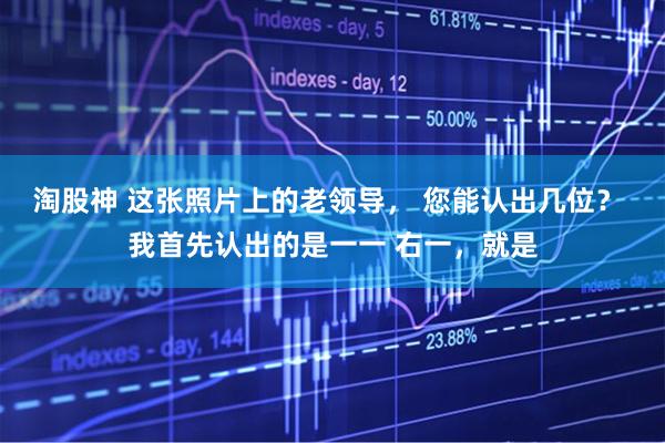 淘股神 这张照片上的老领导， 您能认出几位？ 我首先认出的是一一 右一，就是