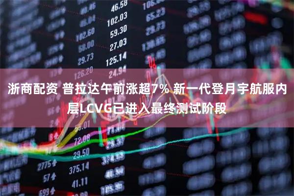 浙商配资 普拉达午前涨超7% 新一代登月宇航服内层LCVG已进入最终测试阶段